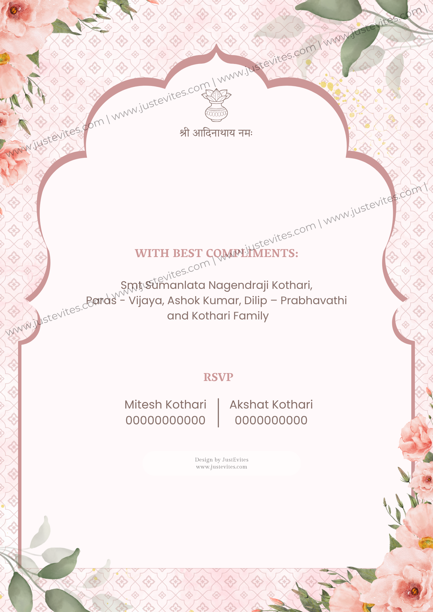 Aarth Wedding Invite