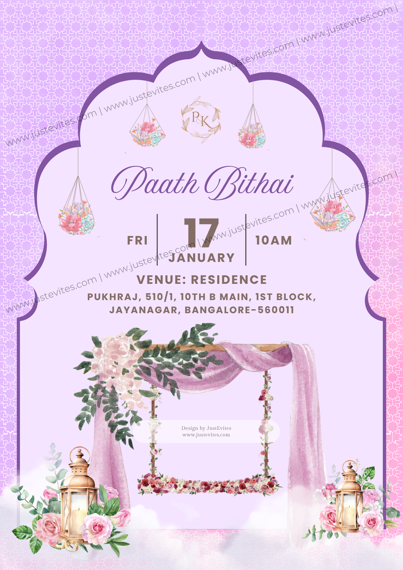 Aarth Wedding Invite