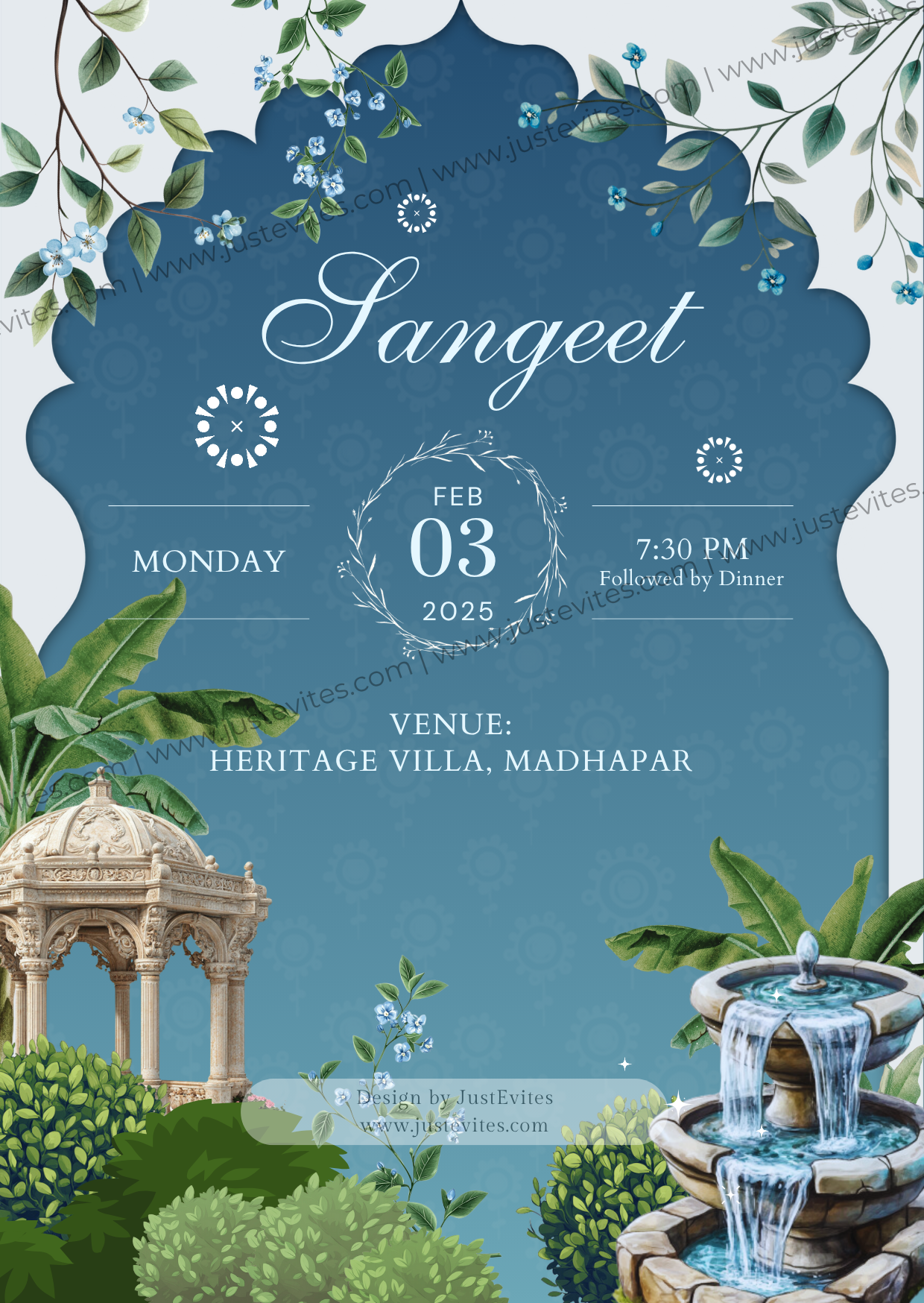 Contemporary Wedding Video Invite