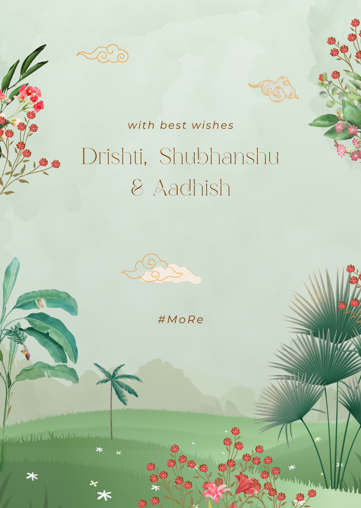 Forest Wedding Video Invite