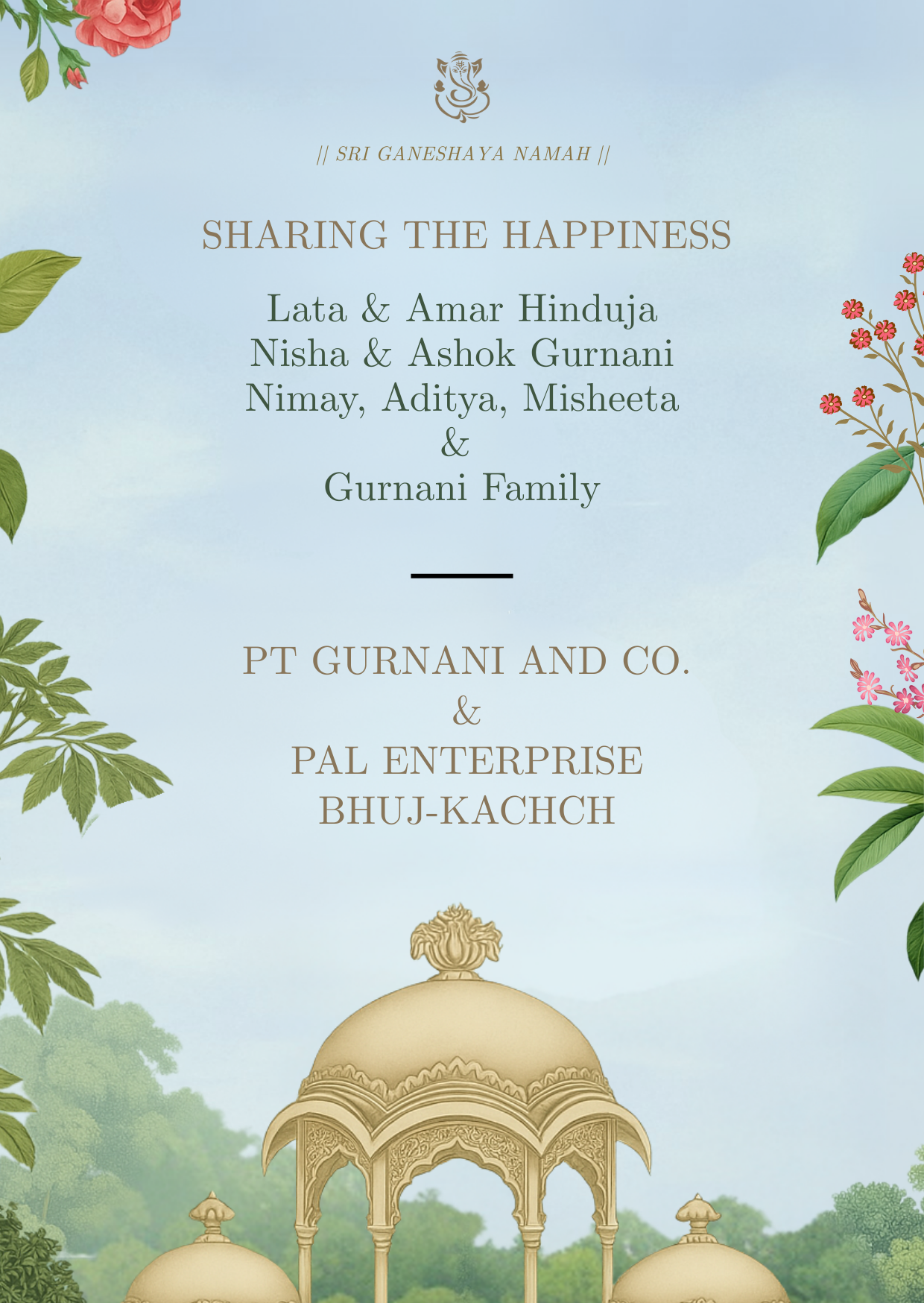 Sindhi Wedding Invite