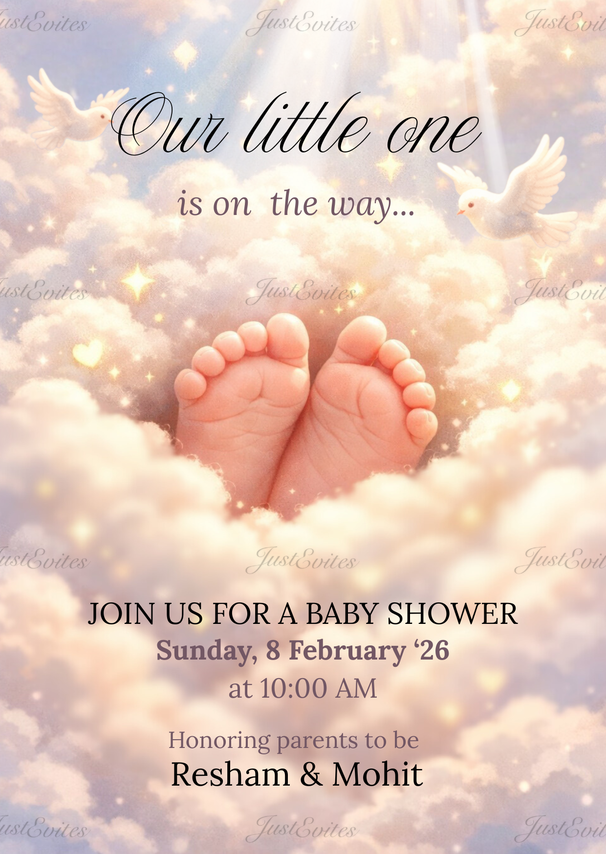 Clouds Baby Shower