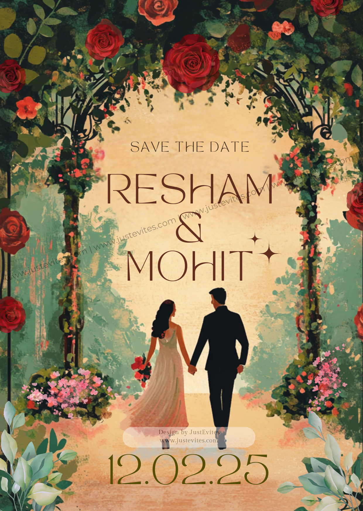 Romantic Save the Date
