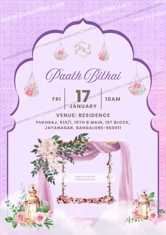 Aarth Wedding Invite