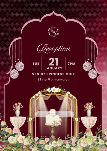Aarth Wedding Invite