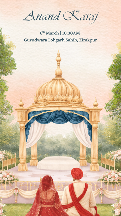 Virasat Wedding Invite