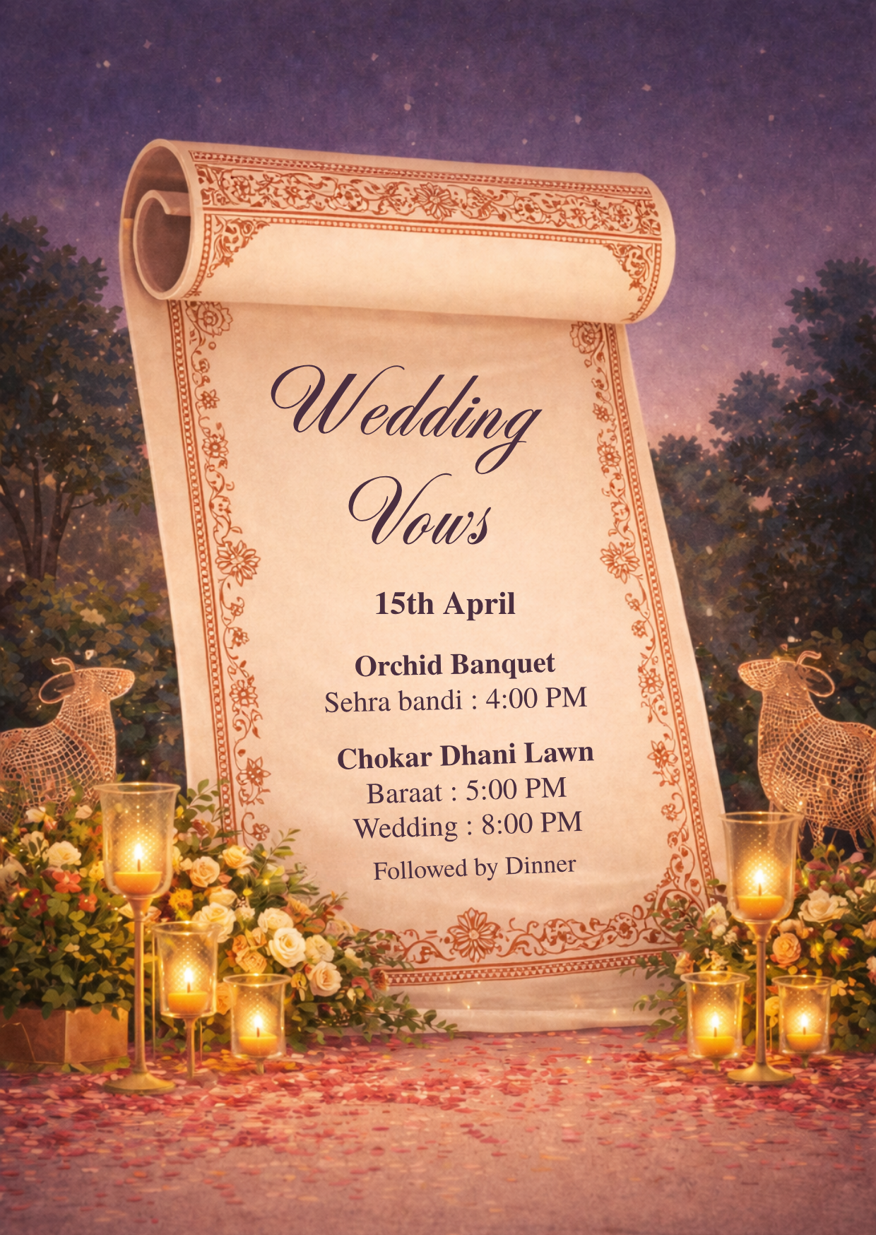 Table for 2 Wedding Video