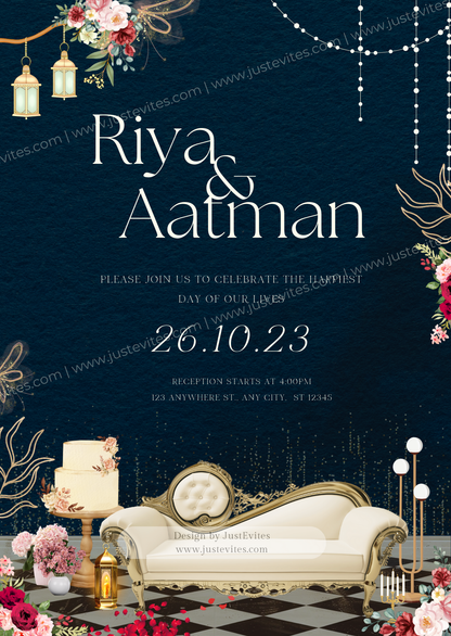Wedding Reception Invite