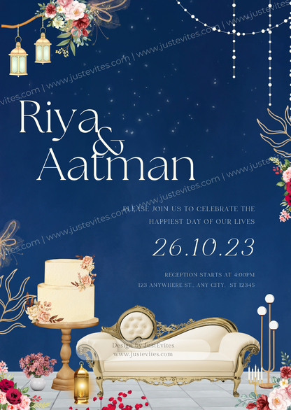 Wedding Reception Invite