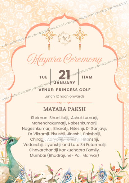 Aarth Wedding Invite