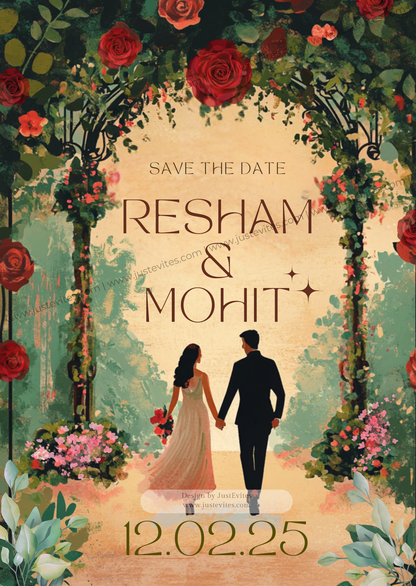 Romantic Save the Date